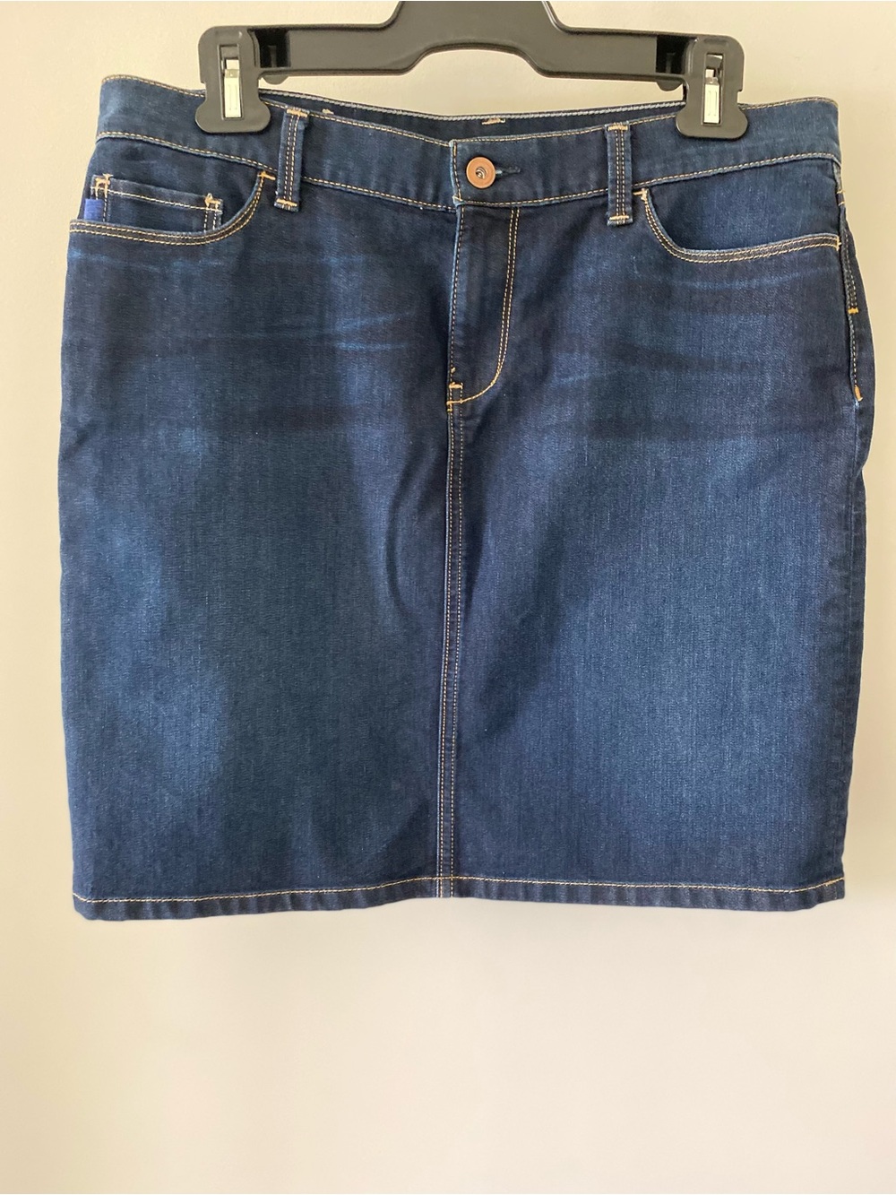 Banana Republic Dark Blue Denim Mini Skirt
